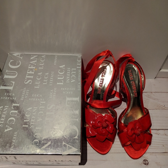 Luca Stefani sandals red women - Picture 2 of 6